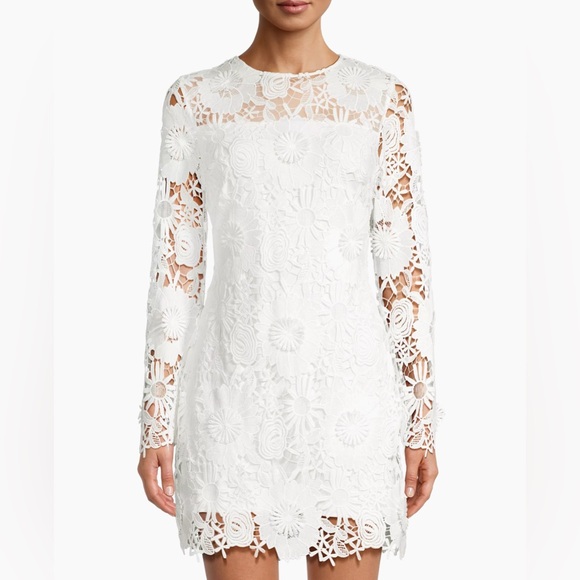 Milly Nessa 3D Lace Minidress - Picture 2 of 5